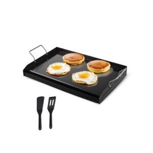 Süsinikterasest grillplaat, 605 x 360 mm universaalne lame ristkülikukujuline plaat, gaasigrilli plaat grillimiseks