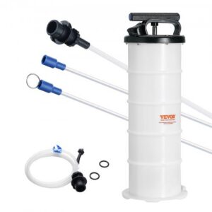 Vedelikueemaldi YS-087, 6,5 l, valge / must, PP, Ø20 x 55 cm