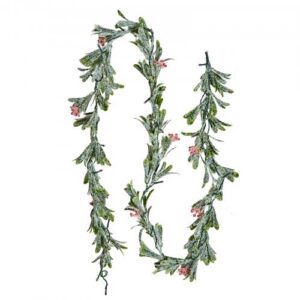 Jõulupärg, 201,1 cm, roheline, LED-valguskettiga