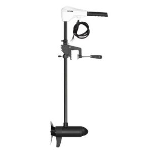Elektriline ahtrimootor, 24 V, 39 kg tõukejõuga, 8-käiguline paadimootor akuindikaatoriga, 119 cm võll