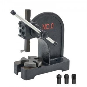 0,5 tonnine käsitsi arborpress, 119 mm maksimaalne töökõrgus, malm, lauapealne press