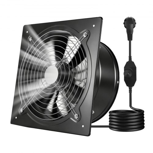 30,5 cm izplūdes ventilators, 2647,1 m³/h sienas ventilācijas ventilators ar ātruma kontroli, 70 W