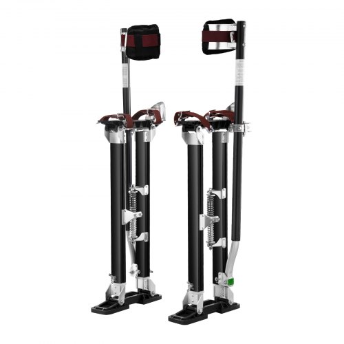 Alumiiniset kipsilevytelineet, säädettävä 61 cm-102 cm, musta