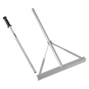 Lyginimo grėblys su 1510 mm rankena, 508 mm pločio galvute, aliuminis