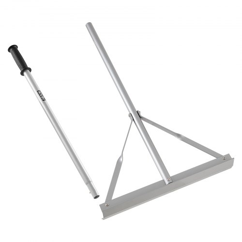 Lyginimo grėblys su 1510 mm rankena, 508 mm pločio galvute, aliuminis