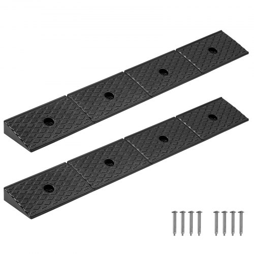 Gumijas ietves uzbrauktuve, 50,8 mm augstums, 2 gab., 15 t kravnesība, modelis 38659LG3