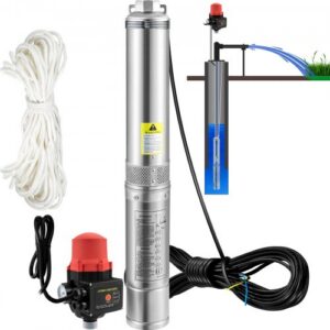 Giluminis panardinamasis siurblys 750 W, 230 V / 50 Hz, 105 l/min, 62 m kėlimas, 20 m laidas