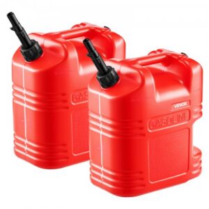 Kütusemahuti, 19 l, kanüüliga ja selge skaalaga, 15 l/min maksimaalne vooluhulk, punane, 2 tk
