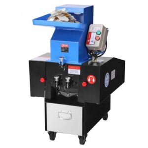 Plastikapurustaja ja purusti, 2, 2 kW, 100 kuni 150 kg tunnis, ratastega, SDK-11 labad ja 6 mm sõel, PVC