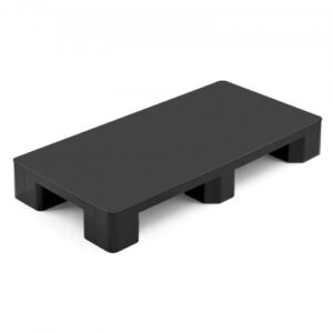 Plastist kaubaalus, 1 tk, 1000 x 500 x 136 mm, must