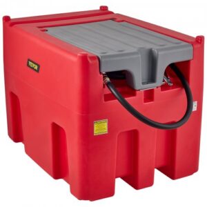 Kaasaskantav diislikütuse paak, 439,1 l, 12 V elektrilise ülekandepumbaga, punane
