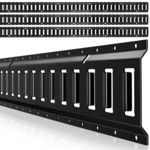 E-Track tvirtinimo bėgiai, 4 vnt., 2,3 m, krovinio tvirtinimo sistema