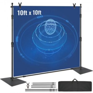 304,8 x 304,8 cm toru- ja drapeerikomplekt, taustastatiiv süsinikterasest alusega, 6 klambri ja kandekotiga
