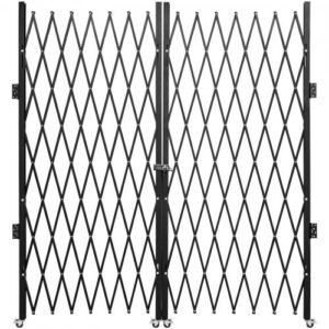 Kahekordne kokkuklapitav turvavärav 310 × 154 cm, käärvärav
