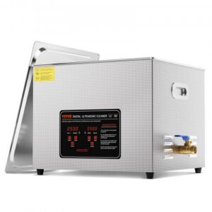 Ultrahelipesur, 15 l, 360 W, taimeri ja küttega, 40 kHz, korviga