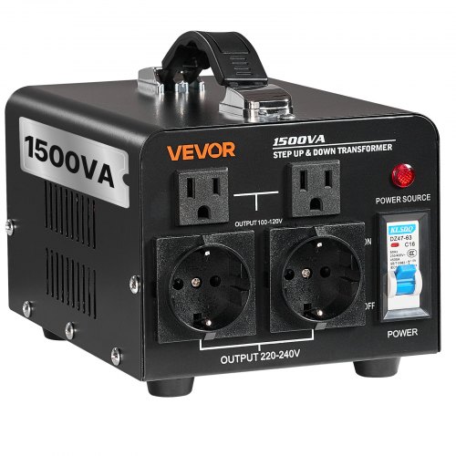 Pinge muundur trafo, 1500VA, 110V/220V