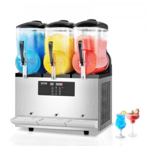 Kaubanduslik slushimasin, 12 l x 3 kolmekordne anum, roostevaba teras, XN360B