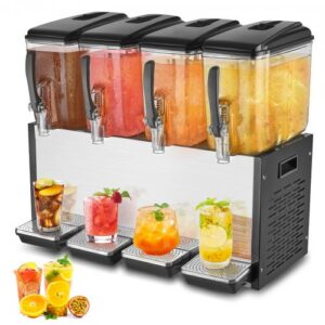 Kaubanduslik joogidosaator, 4 paaki, 12 l paagi kohta