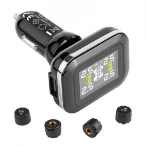 RV rehvirõhu jälgimissüsteem, 0,5–6 bar haagise TPMS, universaalne juhtmevaba autoalarm