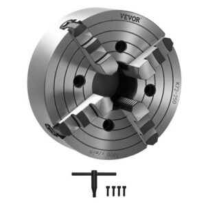 4 žandų tekinimo griebtuvas, 10 in (250 mm), K72 250