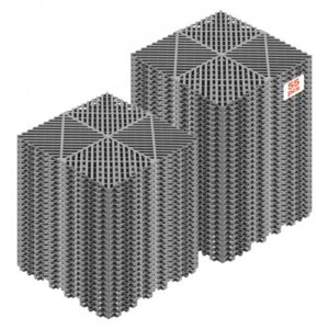 Lukustuvad kuivendusmatid, 310 x 310 mm, hall, 55 tk