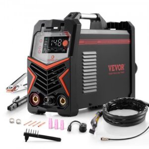 TIG-hitsauskone, 205 A 3-in-1-hitsauslaite - DC TIG / DC pulss-TIG / MMA