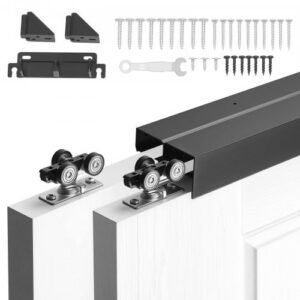 Lükanduste furnituuri komplekt XC40B-5FT, topeltsiiniga, alumiiniumisulam, 152,4 cm, 2 uksele