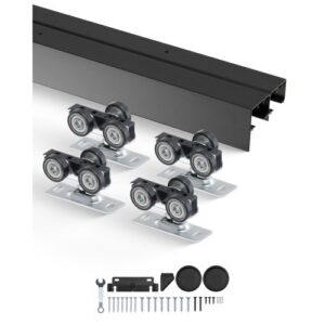122 cm vastassuunaline lükandukse riistvara komplekt