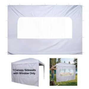 Varikatuse külgsein , 3 x 3 m pop-up varikatusele, valge, 1 tk