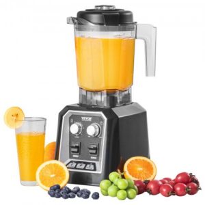 Professionaalne lauablender, 2 l plastkannuga, must