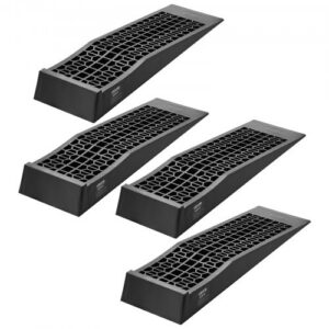 Automobilio užvažiavimo rampos, 4 vnt., 9072 kg bendroji masė, 65 mm aukštis