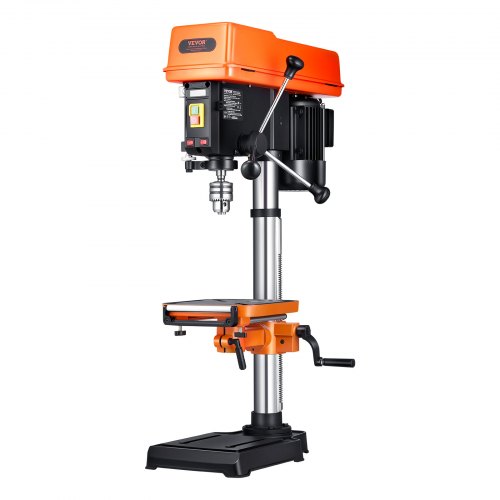 Stalinis gręžimo staklės 304,8 mm, 750 W, 340–2200 aps./min., 0–45° pasvirimo stalelis