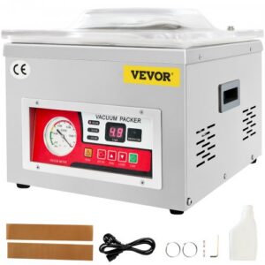 Kambri vaakumtihendaja, 260 W, roostevabast terasest, 260 mm tihenduslaiusega