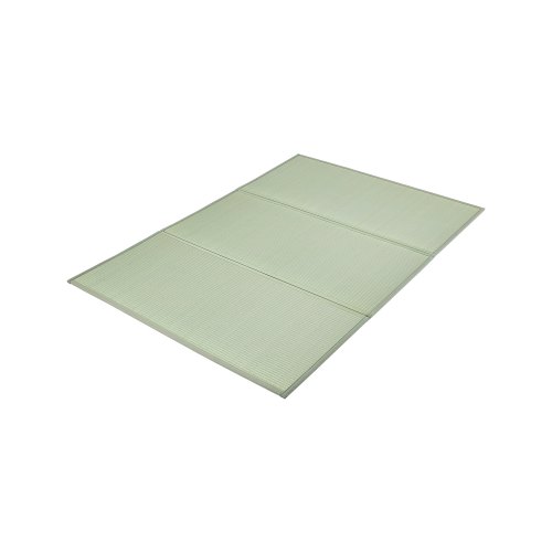 Japanilainen tatamimatto, Queen-koko, taitettava, luonnollinen kaislaruoho, 2032 x 1397 x 13 mm