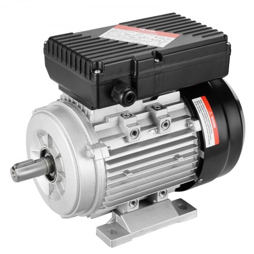 0.55 kW elektrimootor 1400 p/min, AC 220–240 V, 4.5 A, raam 80, B3, 19 mm kiilvõll