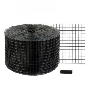 Aurinkopaneelin lintusuoja RH-8100C, 20 x 3048 cm, PVC-pinnoitettu teräsverkko