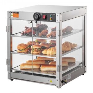 3-korruseline kaubanduslik toidukuvaplaat, 800 W, 90 l