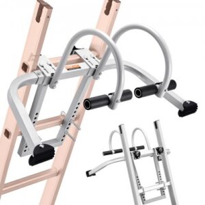 Kopėčių stabilizatorius KH-WD03, 2 viename, matinė sidabro spalva, iki 150 kg
