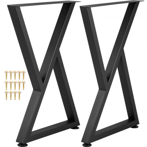 Z-kujulised metallist lauajalad, 71,1 x 45,7 cm, komplekt 2 tk, mudel TZZT-2818