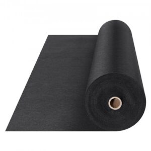Kuitukangas suodatinkangas soran alle, 1,2 x 30,5 m, 271 g/m2, musta