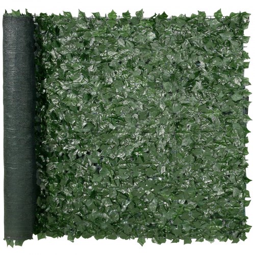 Mākslīgā efejas privātuma siena, 1,5 x 2,5 m, zaļš sienas ekrāns