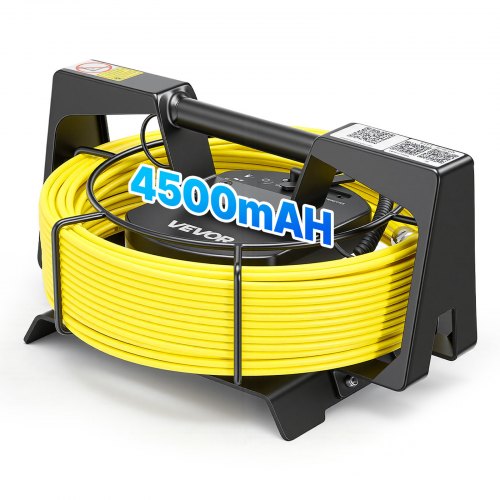 Kanalizacijos kamera su WiFi, 30 m vamzdyno kamera, IP68, 12 LED