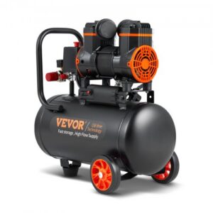 Õhukompressor 18,2 l 900 W, 3,7 m³/h 6,2 bar juures, 70 dB, ülivaikne, õlivaba