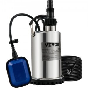 Panardinamasis vandens siurblys, 550 W, 9500 l/h, 10 m laidas, automatinis plūdinis jungiklis