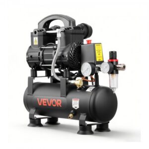 6 l õhukompressor, 0,75 kW õlivaba, 71 l/min, 6,2 bar, max 8 bar