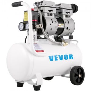 Õhukompressor 25 L, 750 W, 7,9 bar, õlivaba, teraspaagiga