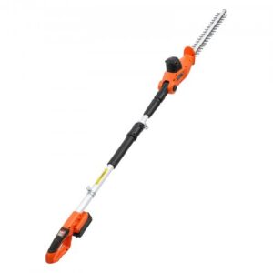 Juhtmeta varrega hekitrimmer, 20 V, 457,2 mm kahepoolse terasest teraga, teleskoopvarrega 187,5-238,5 cm