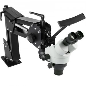 Mikro-inkrusteeringu mikroskoop 76 mm läätse ja vedrualusega
