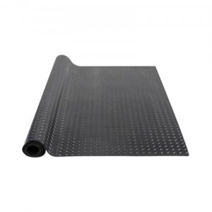 Diamond-plaadiga kummist põrandarull, 3 mm x 1,22 m x 2,44 m garaažimatt