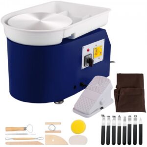 Keramikas ripulis 28 cm, 0–300 apgr./min, 350 W, zils